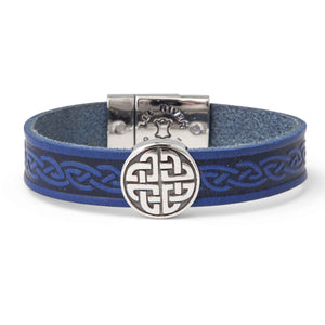 Celtic Knot Bracelet- Blue - Creative Irish Gifts