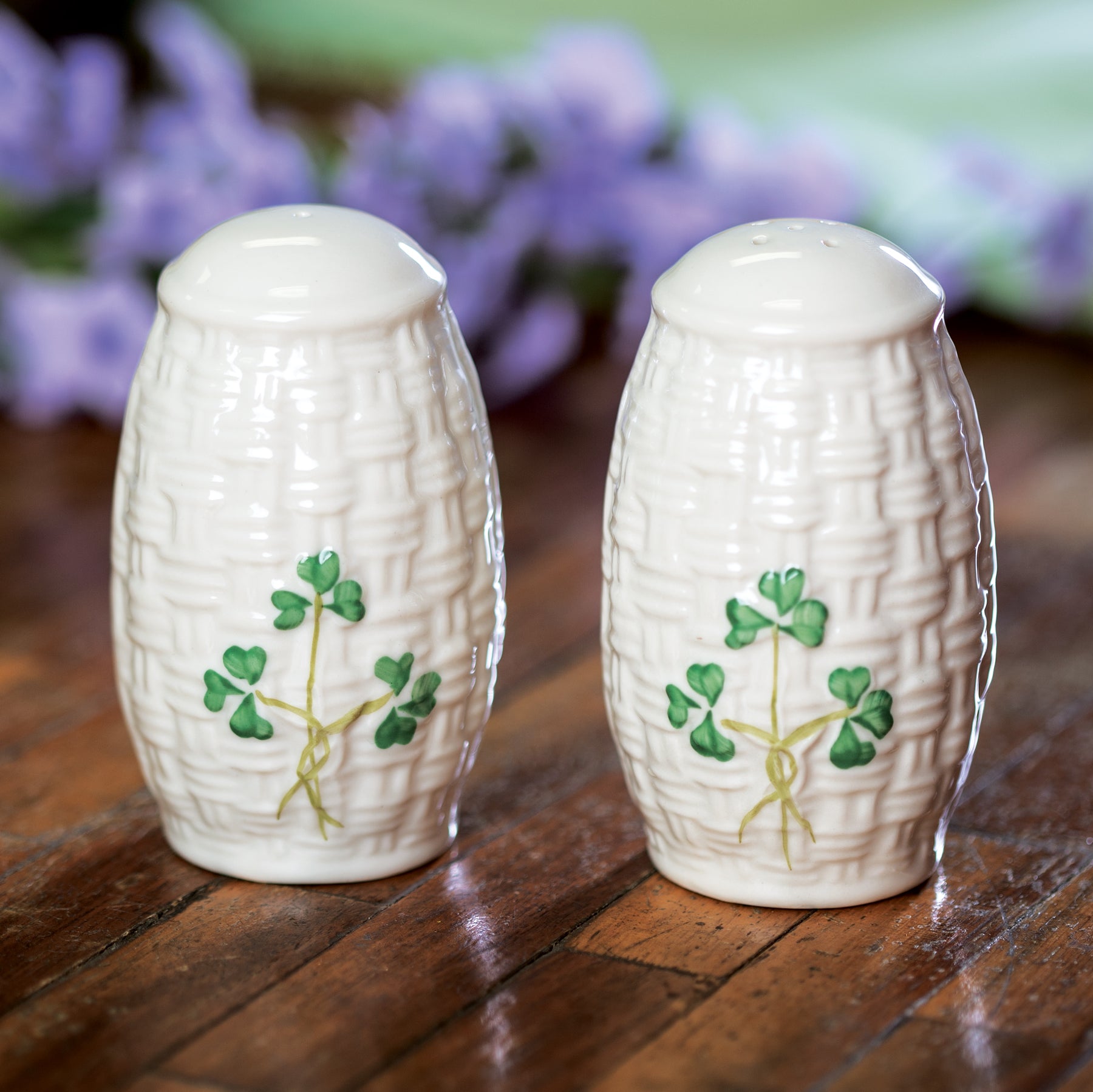 Irish salt deals and pepper shakers