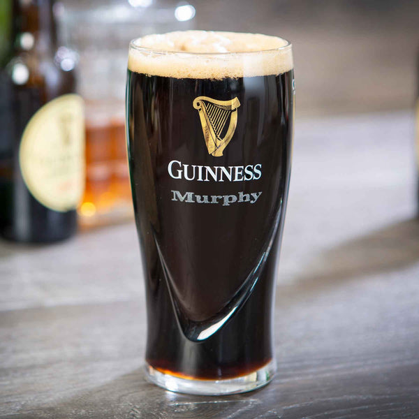 Personalized Guinness Gravity Pint